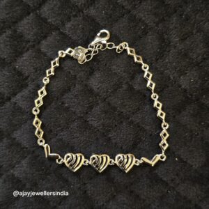 Tri Hearti - Certi Bracelet | 925 Silver